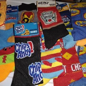 Men's Random Funky Socks, Size 6-12